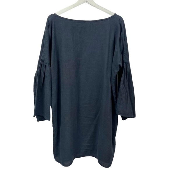 NEUW Midnight Blue Flared Sleeve Mini Dress Size S - Picture 3 of 6